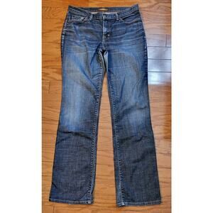 David Kahn Pants Women 10 Blue Denim Jeans Bootcut Made In USA